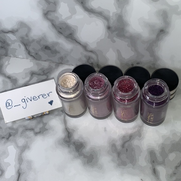 Nocturnals Silver & Violet Set MAC PIGMENT & GLITTER SET - Picture 4 of 17